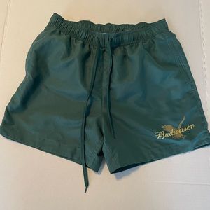 PACSUN Mens Budweiser swim shorts size small